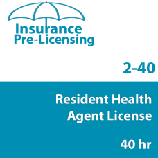 40 hour -  2-40 Health Insurance Agent Pre-Licensing Course (INS022FL40)